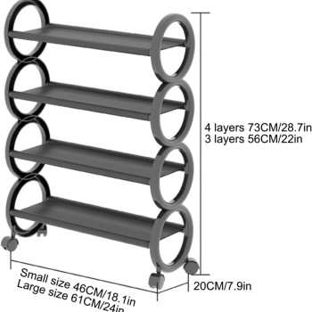 Just Simplified Metal Shoe Rack | Makro