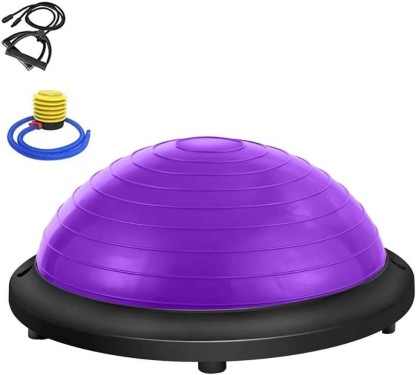 Generic Yoga Balance Ball semicircular Hemisphere Balance Ball Ab Exerciser