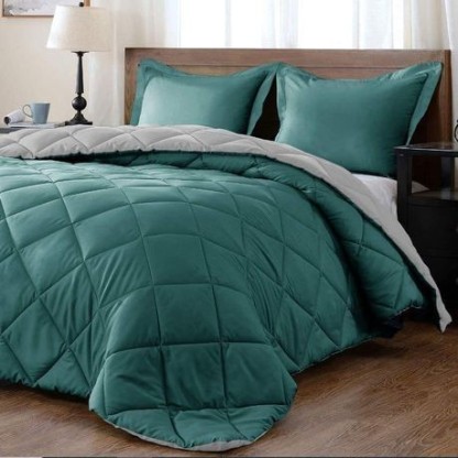 non brande (52 cm x 15 cm) Comforter Green (Comforter)