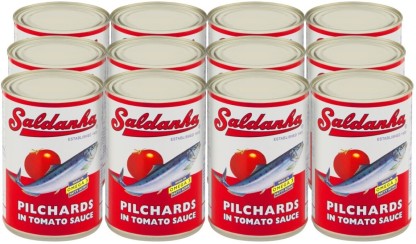 Saldanha Pilchards in Tomato Sauce Sea Foods