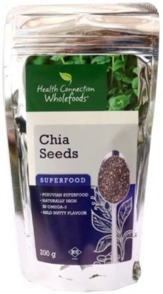 Health Connection Wholefoods Chia Seeds 200g Pouch