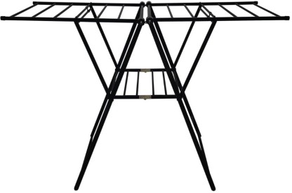 P4D Steel Floor Cloth Dryer Stand Foldable 2-Tier Clothes Drying Rack For Outdoor And Indoor | Makro
