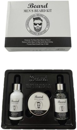 lilhe Mens Professional Beard Kit Men's Grooming Combo