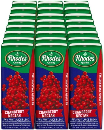 Rhodes Cranberry Nectar 46% Fruit Juice Blend