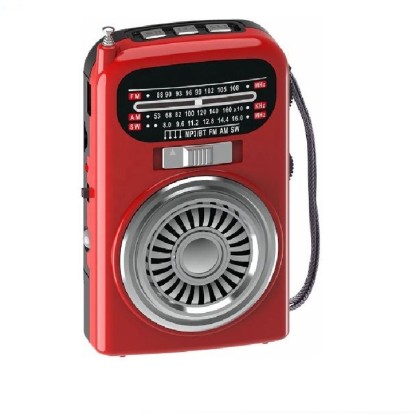 Ashcomonline Rechargeable Bluetooth Speaker With FM/AM/AW Bandwith Radio FM Radio