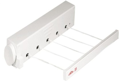 Generic Retractable Clothesline Clothes Hanger Dryer Plastic Hanger For  Dress