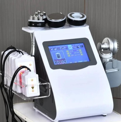 RHL 9 in 1 laser cavitation machine 40k ultrasonic lipo laser vacuum rf skin tightening body shape slim weight loss