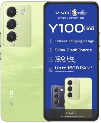 vivo Y100 4G Dual Sim 256GB (Green, 256 GB)