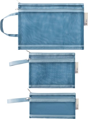 Paper Lion PL3pcSeeTMeshB Pencil Boxes