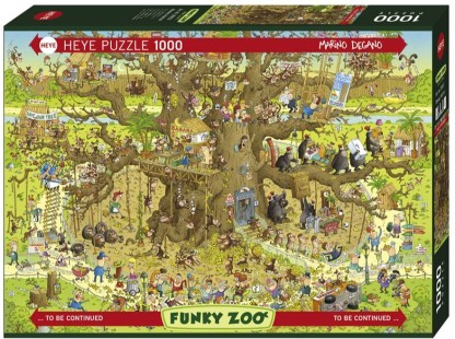 Heye Monkey Habitat Jigsaw Puzzles