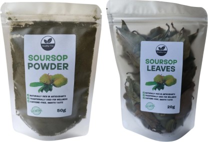 Healthy You Soursop (Graviola) Leaves and Soursop Leaf Powder Combo