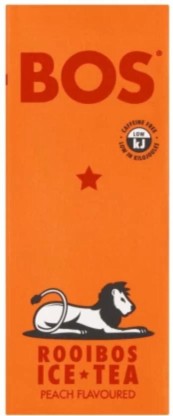 BOS Peach Flavoured Iced Tea Tetra Pack