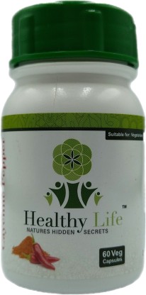 Healthy Life Products Healthy Life Cayenne Pepper Capsules - 60s