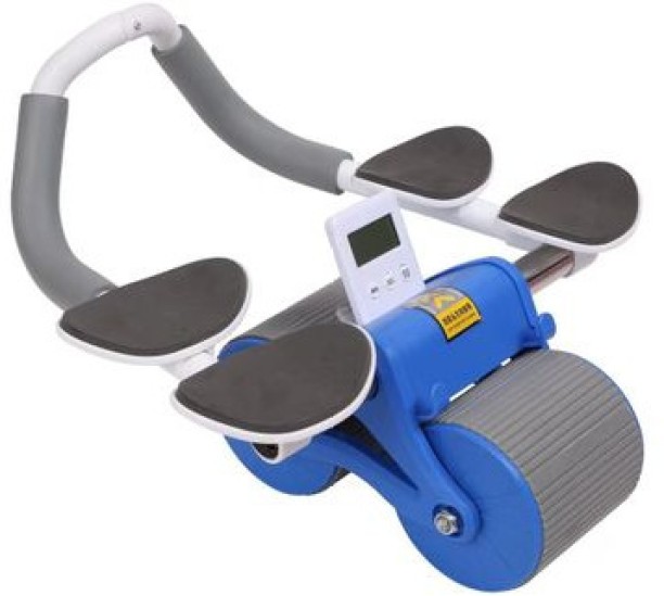 SA TRADE 4 Elbow Support Abdominal Muscle Rollers Wheel Automatic Rebound Ab Exerciser