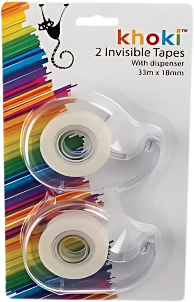 AZ Décor Tape Adhesive Invisible 2Pk 0 ml Adhesive Tool