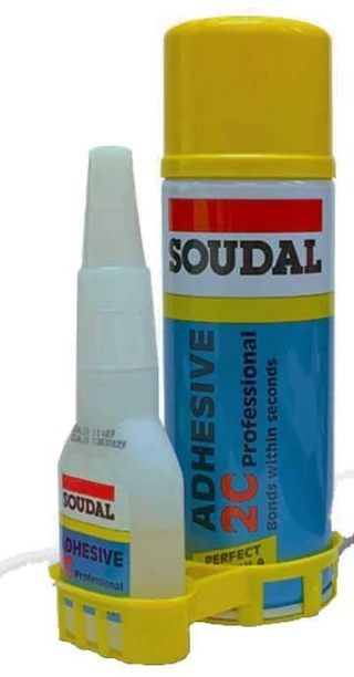 SOUDAL Adhesive Professional 2C Mitre (Mdf) Bonding Kit 200ml Adhesive