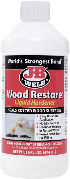 J-B Weld Wood Sealer Liquid Hardener Adhesive