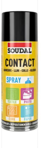 Soudal Contact Adhesive Spray Adhesive