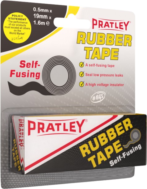 Pratley Rubber Tape 19mm x 1.6m Adhesive