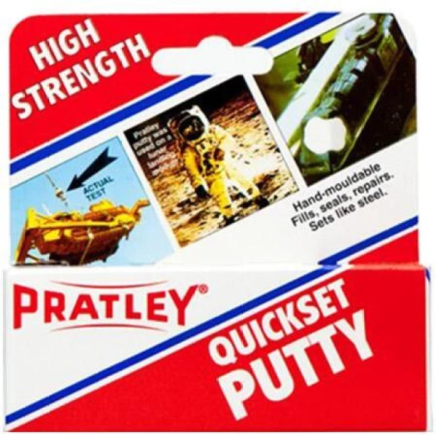 Qualitools Pratley Putty Quickset White 100g (84135) 100g Adhesive