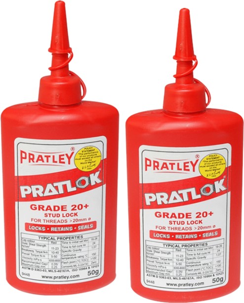 Pratley Pratlok Grade 20+ 2pk Adhesive