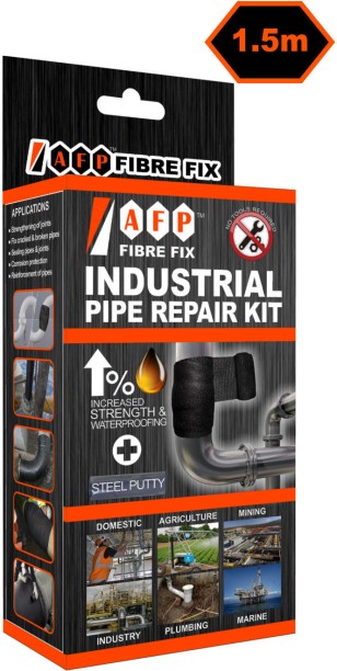 AFP Fibre Fix Industrial Pipe Repair Kit Adhesive