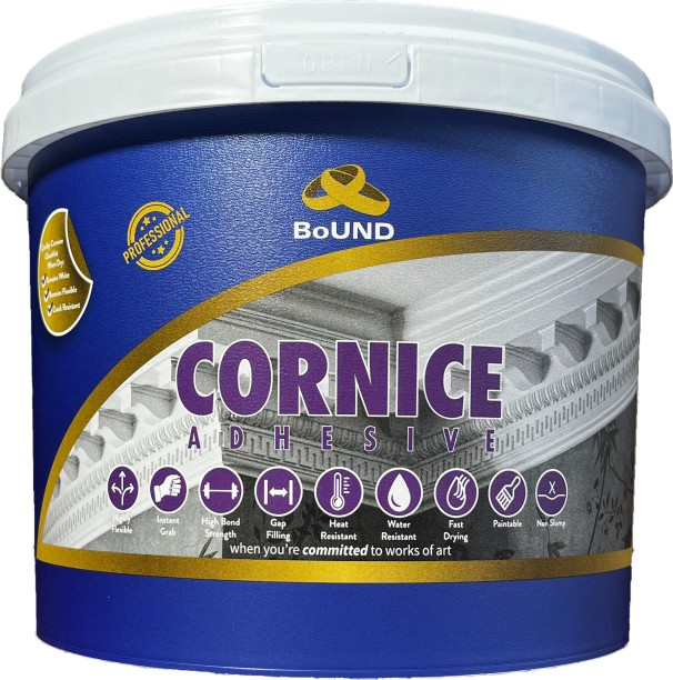 Bound Cornice Glue Bucket Adhesive