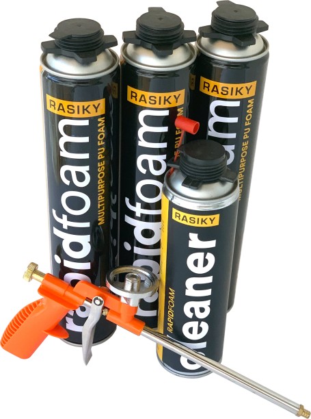 Rasiky RapidFoam Multipurpose PU Foam Starter Kit Medium Adhesive