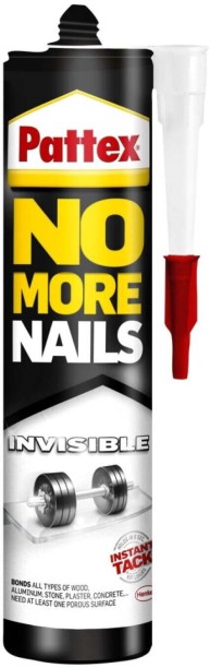 Pattex No More Nails Invisible Adhesive