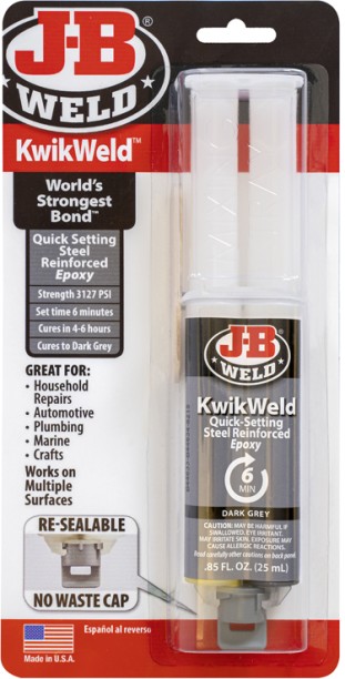 J-B Weld KwikWeld - Syringe Adhesive