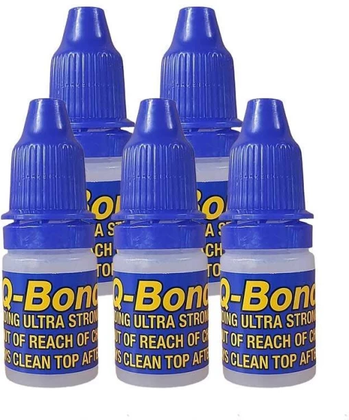 Q BOND Ultra Strong Bonding Adhesive 5ML QB1 ( 5 Pack ) Adhesive