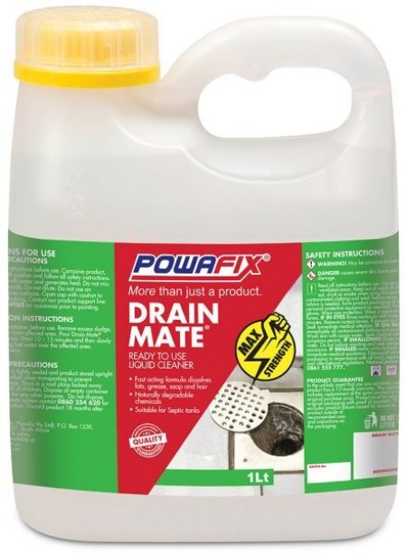 Powafix DMate Liquid Cleaner 1L Adhesive