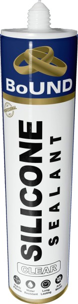 Bound Clear Silicone Sealant Adhesive