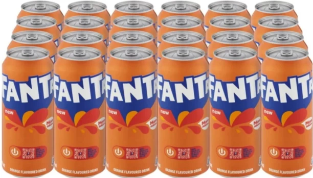 Fanta Orange Flavoured Soft Drink