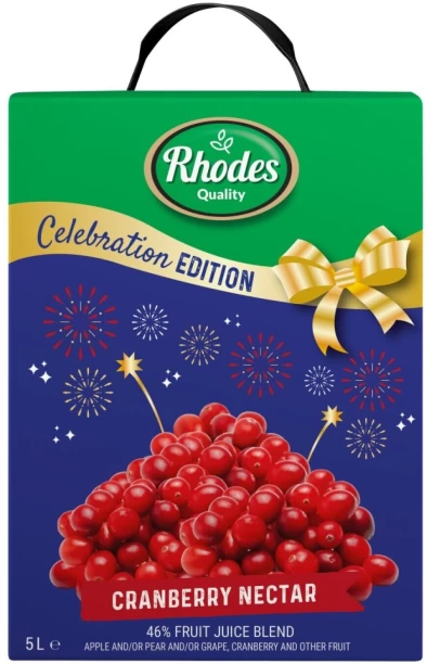 Rhodes Cranberry Fruit Nectar