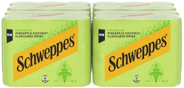 Schweppes Pineapple Coconut Soft Drink