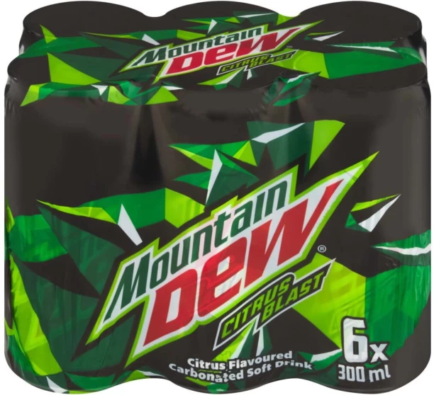 Mountain Dew Citrus Flavoured Carbonated Soft Drink