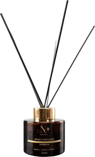 Notes Fragrances Floral, Fruity Diffuser, Diffuser Set