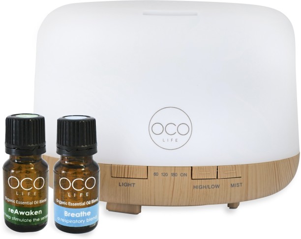 OCO Life Aroma, Assorted, Fresh Aroma Oil, Diffuser, Diffuser Set