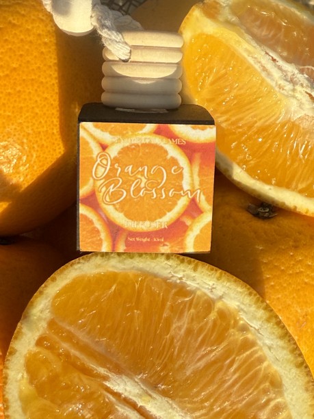 Sentimental Flames Orange Car Freshener