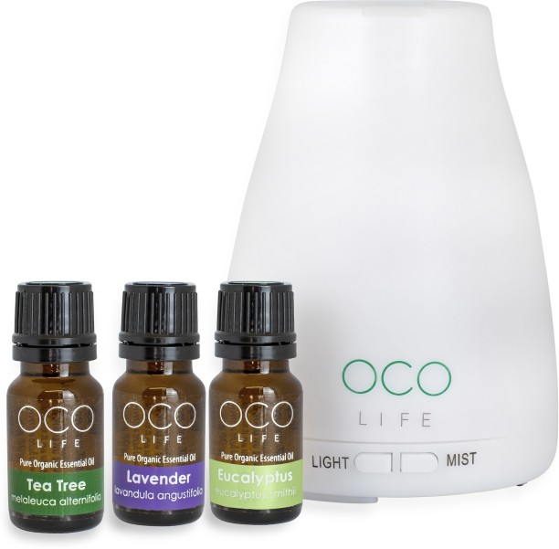 OCO Life Aroma, Assorted, Eucalyptus, Lavender Aroma Oil, Diffuser, Diffuser Set