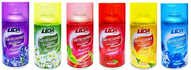 LiDA Jasmine, Lemon, Lavender, Floral, Strawberry, Rose Refill