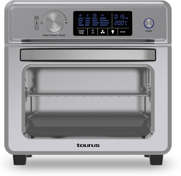 Taurus Digital Stainless Steel Silver with WIFI connectivity 1900W "AeroSmart" Air Fryer