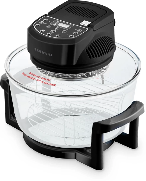 Taurus Convection Cooker Digital Glass Black 1400W "Turbo Cuina" # Air Fryer
