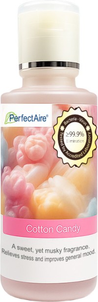 PerfectAire Cotton Candy Microbshield Purifying SOlution Portable Room Deodorization Filter, Antibacterial Filter Air Purifier