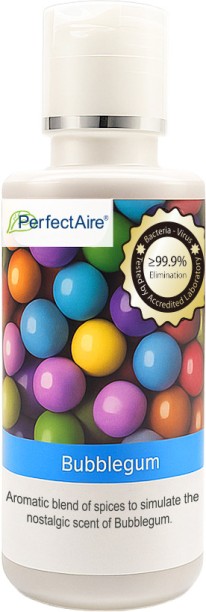 PerfectAire Bubblegum Microbshield Purifying Solution Portable Room Deodorization Filter, Antibacterial Filter Air Purifier