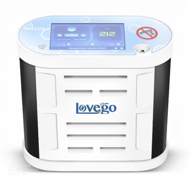 Lovego SGO2 Portable Oxygen Concentrator (5 Litre) Portable Room HEPA, Activated Carbon Filter Air Purifier