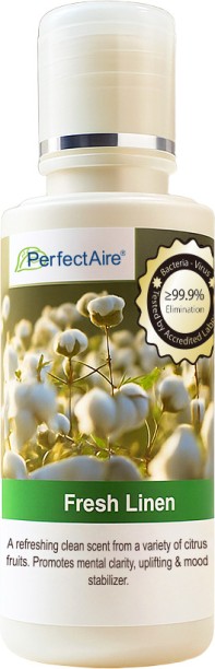 PerfectAire Fresh Linen Microbshield Purifying Solution Portable Room Deodorization Filter, Antibacterial Filter Air Purifier