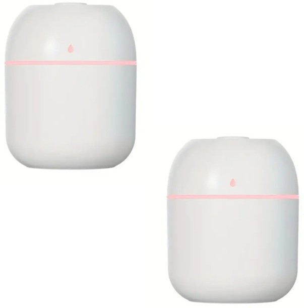 Wyldpeaks 2 x USB Powered Humidifiers with 5 x Filters Portable Room Dehumidifier