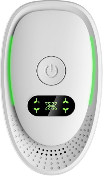 marevic Plug-in air ionizer (pack of 2), smart negative ion air purifier and pet deodorizer, suitable for home, bedroom, office, basement, kitchen, bathroom. Portable Fridge Dehumidifier